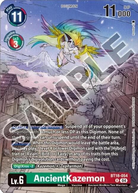 AncientKazemon (Tamer's Selection Box Ver. Championship 2024) — Release Special Booster 2.0 card