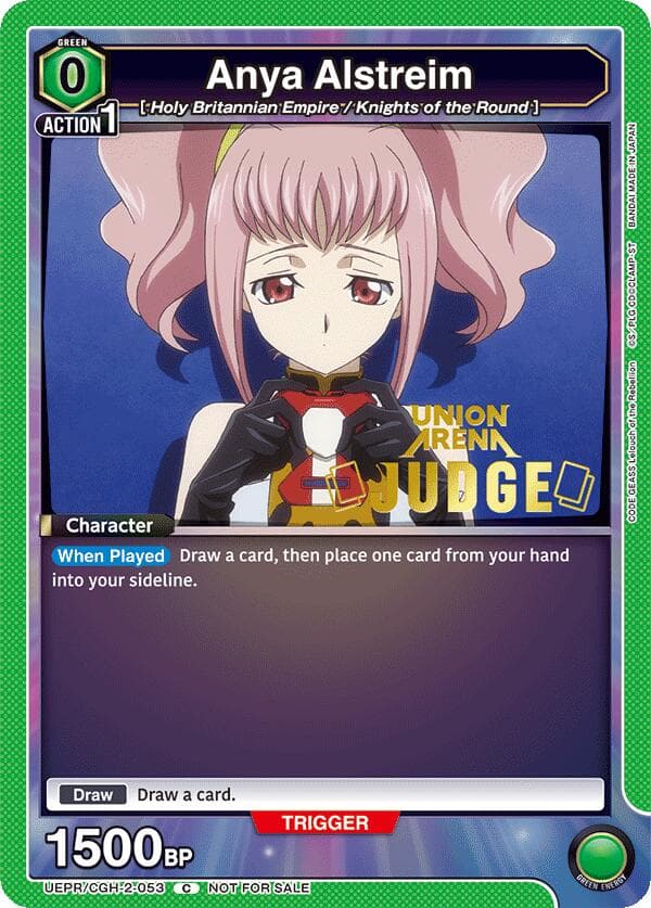 Anya Alstreim (Judge Pack) — Union Arena Promotion Cards card