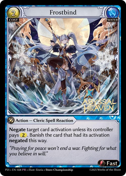 Frostbind (028) — Promotional Cards card