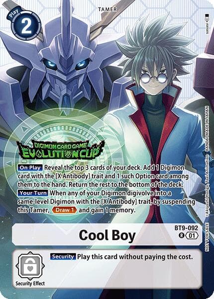 Cool Boy (Evolution Cup 2025 Vol. 1) — X Record card
