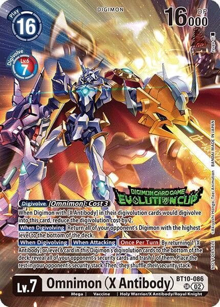 Omnimon (X Antibody) (Evolution Cup 2025 Vol. 1) — Xros Encounter card