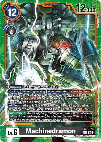 Machinedramon — Versus Monsters card