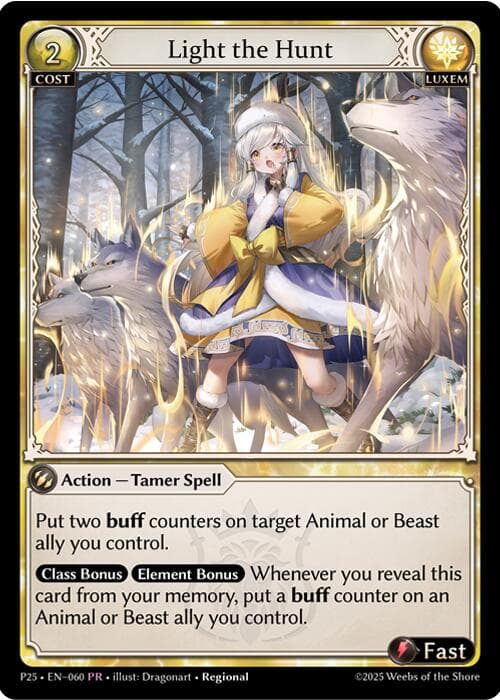 Light the Hunt — Promotional Cards card