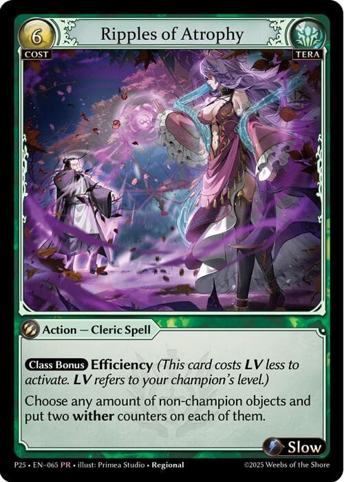 Ripples of Atrophy — Promotional Cards card