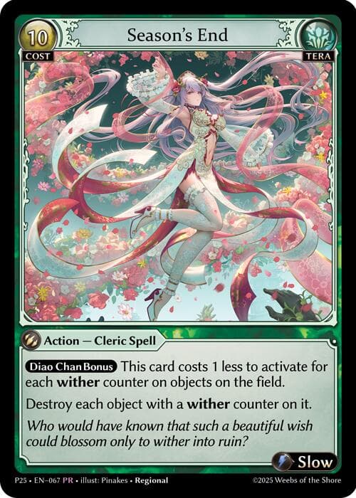 Season's End — Promotional Cards card