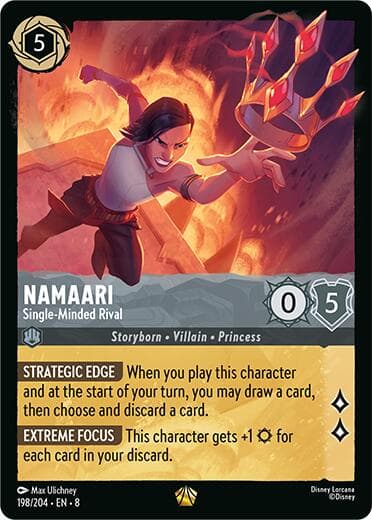 Namaari - Single-Minded Rival — Reign of Jafar card
