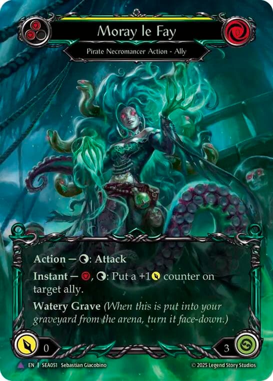 Moray le Fay (Marvel) — High Seas card