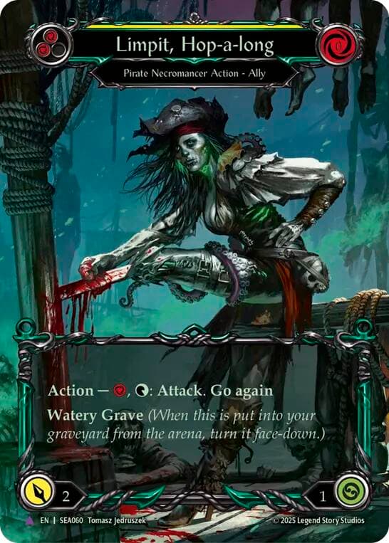 Limpit, Hop-a-long (Marvel) — High Seas card