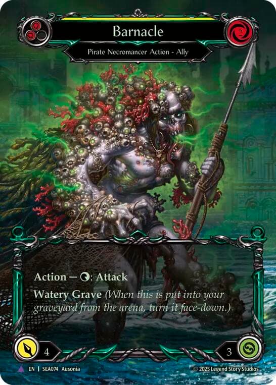 Barnacle (Marvel) — High Seas card