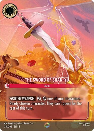 The Sword of Shan Yu (Enchanted) — Reign of Jafar card