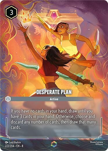 Desperate Plan (Enchanted) — Reign of Jafar card