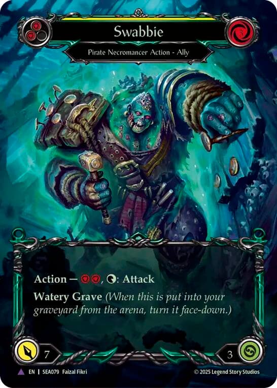 Swabbie (Marvel) — High Seas card