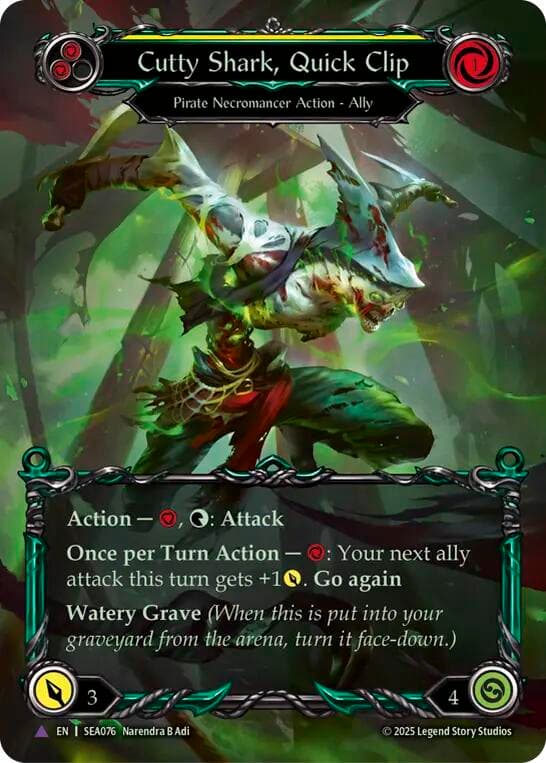 Cutty Shark, Quick Clip (Marvel) — High Seas card