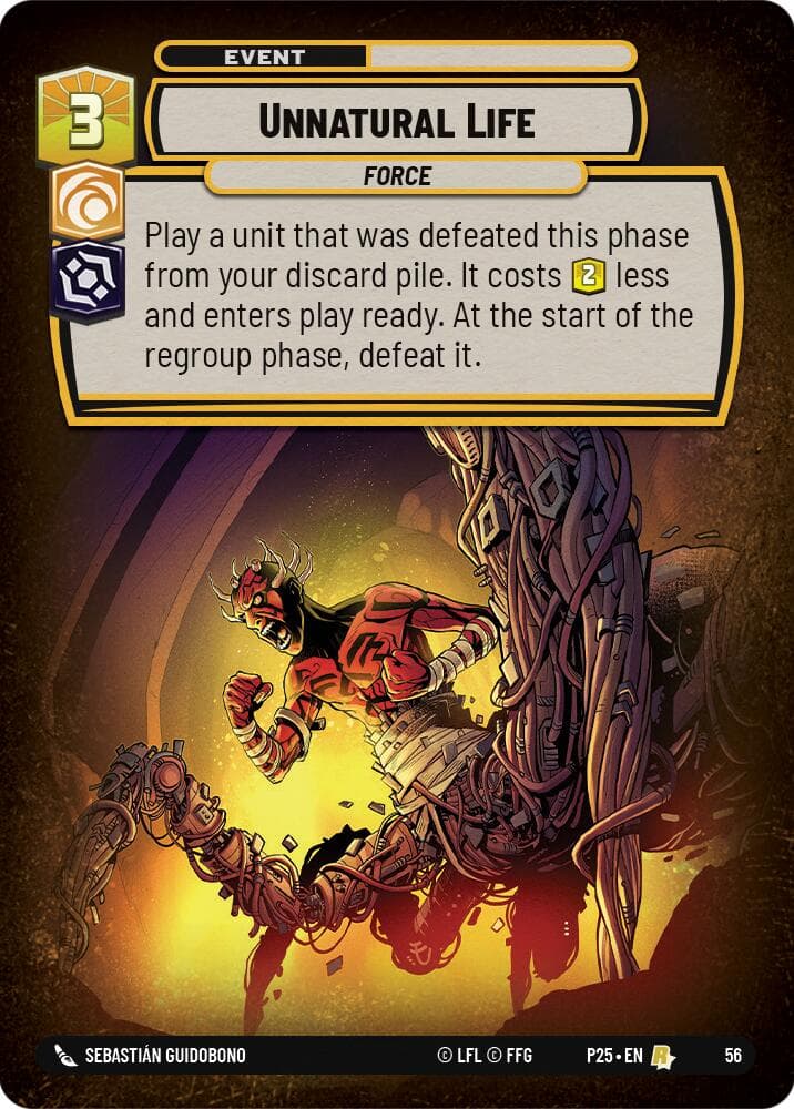 Unnatural Life — Organized Play Promos card