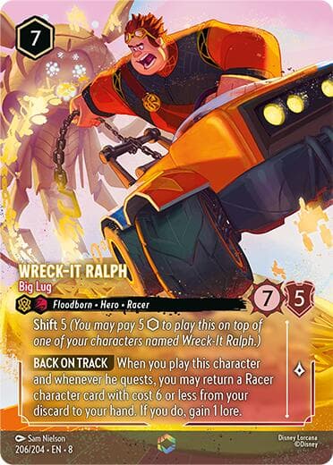 Wreck-It Ralph - Big Lug (Enchanted) — Reign of Jafar card
