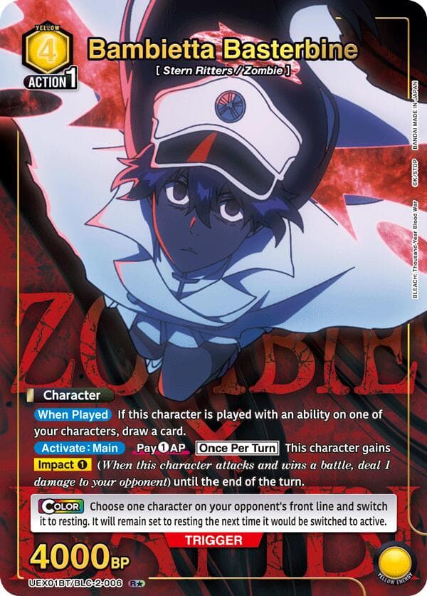 Bambietta Basterbine (R*) — UEX01BT: BLEACH: Thousand-Year Blood War Vol.2 card