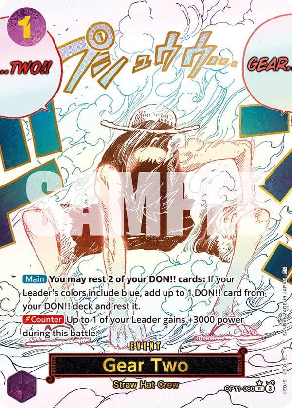 Gear Two (Alternate Art) — A Fist of Divine Speed card