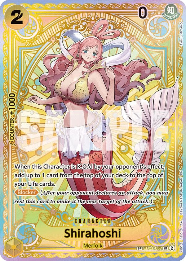 Shirahoshi (SP) — A Fist of Divine Speed card