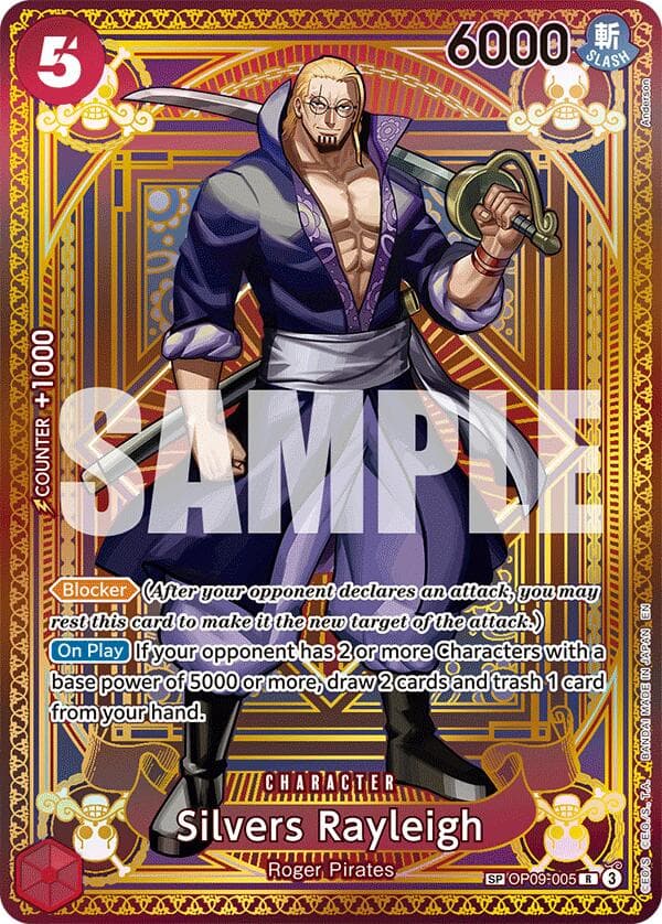 Silvers Rayleigh (SP) — A Fist of Divine Speed card