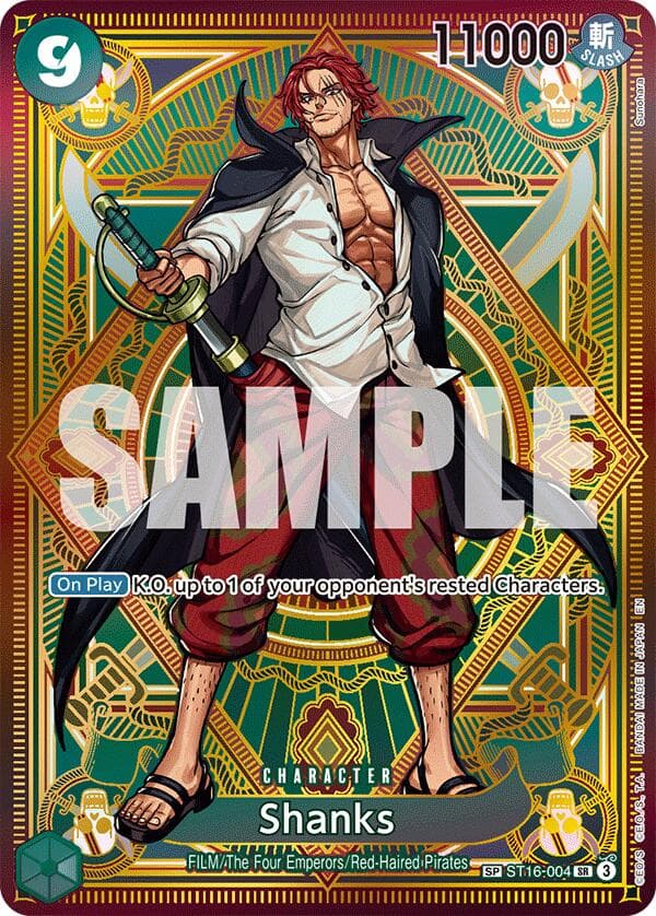 Shanks (SP) — A Fist of Divine Speed card