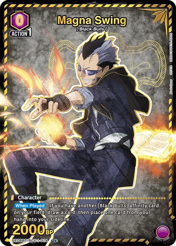 Magna Swing (U*) — UE08BT: Black Clover card
