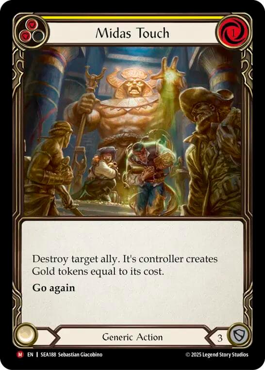 Midas Touch — High Seas card