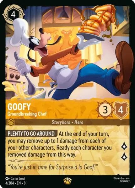 Goofy - Groundbreaking Chef — Reign of Jafar card