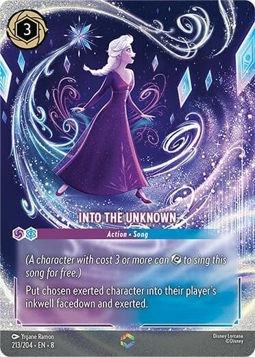 Into the Unknown (Enchanted) — Reign of Jafar card