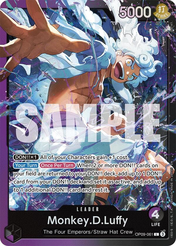 Monkey.D.Luffy (OP09-061) — Starter Deck 26: PURPLE/BLACK Monkey.D.Luffy card