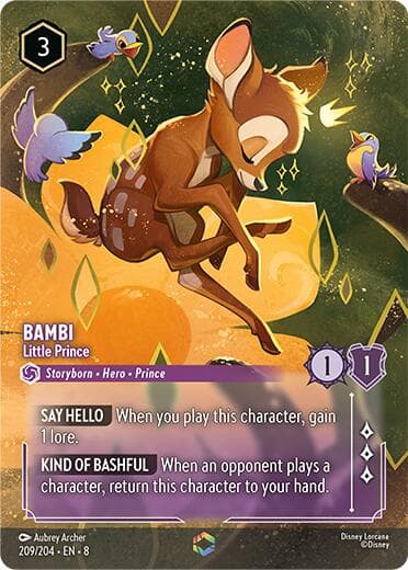 Bambi - Little Prince (Enchanted) — Reign of Jafar card