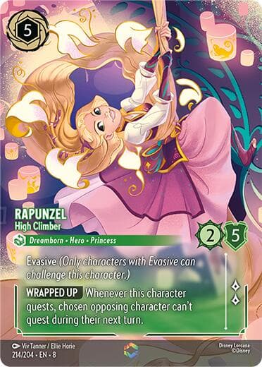 Rapunzel - High Climber (Enchanted) — Reign of Jafar card