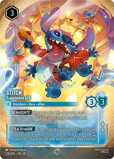 Stitch - Experiment 626 (Enchanted) — Reign of Jafar card