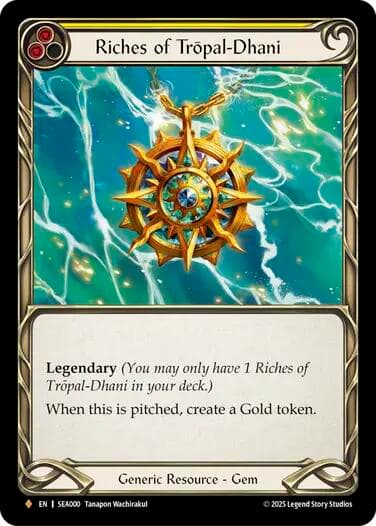 Riches of Tropal-Dhani — High Seas card