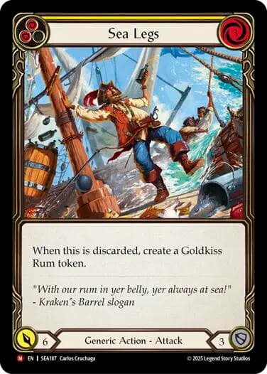 Sea Legs — High Seas card