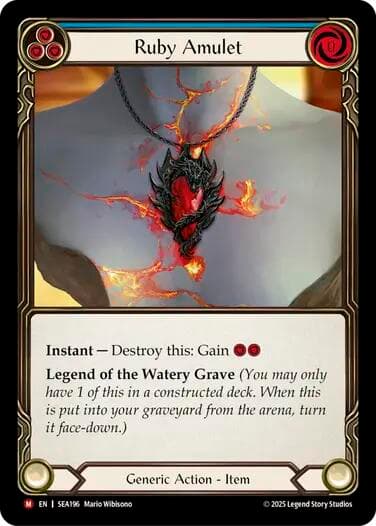 Ruby Amulet — High Seas card