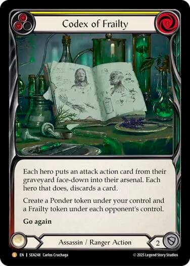 Codex of Frailty — High Seas card