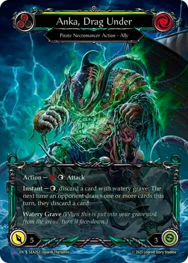 Anka, Drag Under — High Seas card