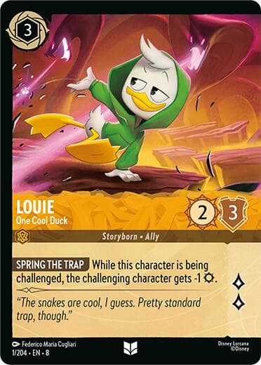 Louie - One Cool Duck (Foil) — Reign of Jafar card