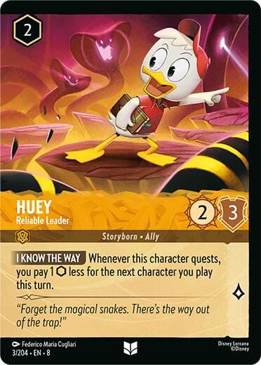 Huey - Reliable Leader (Foil) — Reign of Jafar card