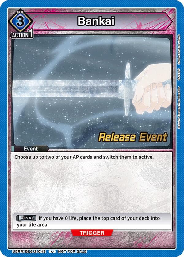 Bankai — UEX01BT: BLEACH: Thousand-Year Blood War Vol.2 Release Event Cards card