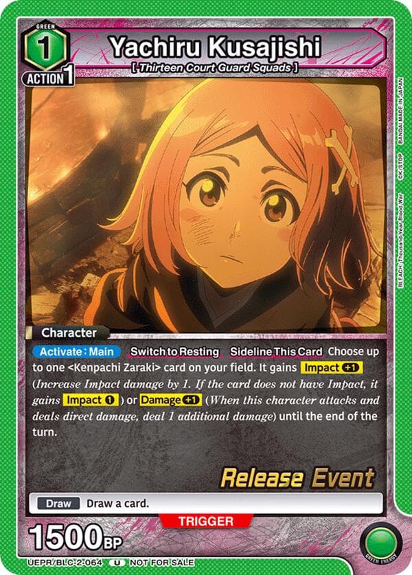 Yachiru Kusajishi — UEX01BT: BLEACH: Thousand-Year Blood War Vol.2 Release Event Cards card