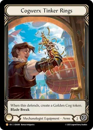 Cogwerx Tinker Rings (Treasure) — High Seas card