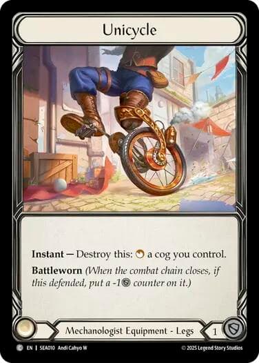 Unicycle (Treasure) — High Seas card