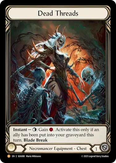 Dead Threads (Treasure) — High Seas card