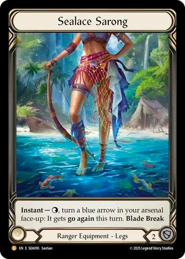 Sealace Sarong (Treasure) — High Seas card