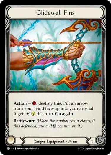 Glidewell Fins (Treasure) — High Seas card