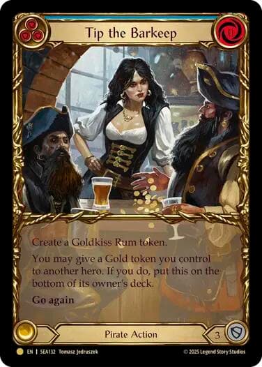Tip the Barkeep (Treasure) — High Seas card
