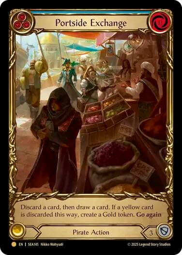 Portside Exchange (Treasure) — High Seas card