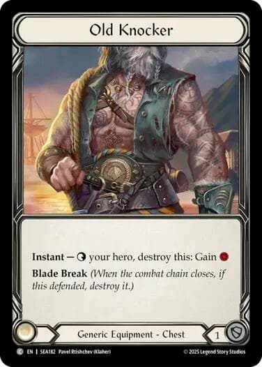 Old Knocker (Treasure) — High Seas card