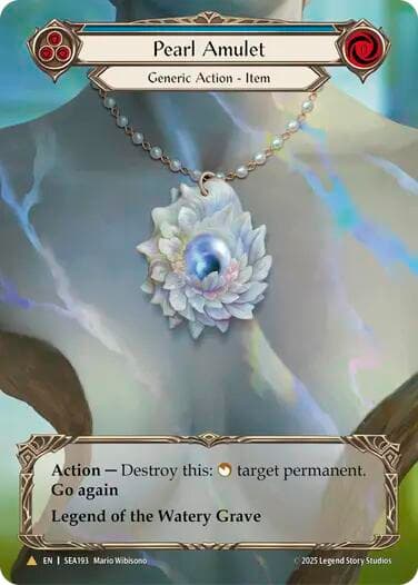 Pearl Amulet (Treasure) — High Seas card